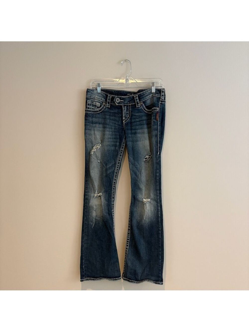Silver Jeans Y2K Tuesday Bootcut Women's Distressed Jeans 28/31